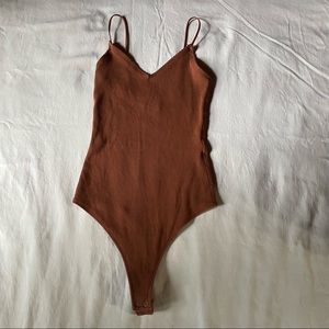 Rust Color Bodysuit
